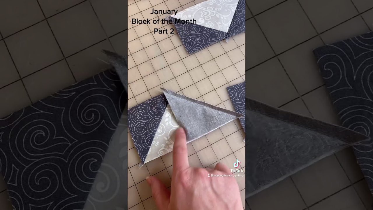 All Quilters BOM January 2021 - PART 2 Sawtooth Star by Diary of a Quilter