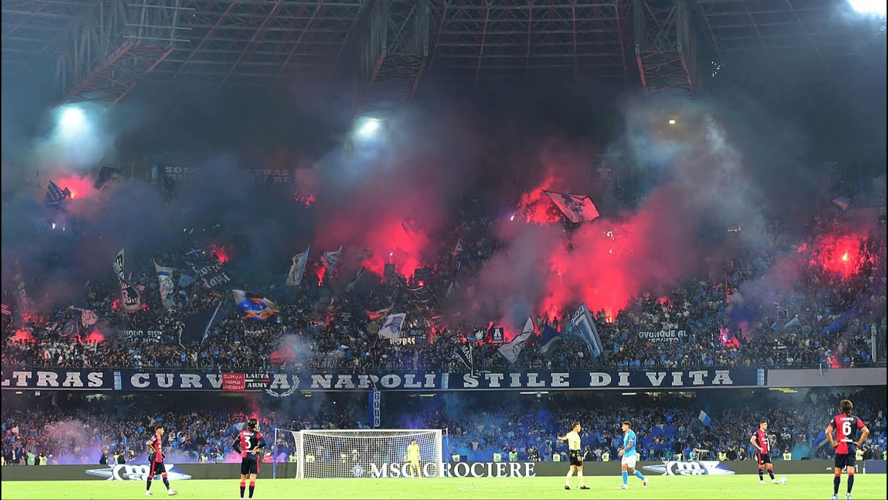 SSC Napoli - Cagliari 23.05.2025 | Napoli Fans Amazing Support and Title Celebrations