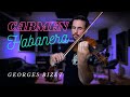Carmen Habanera G Bizet Violin Tutorial 