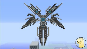 Minecraft - How To Build Transformers 2 Soundwave!