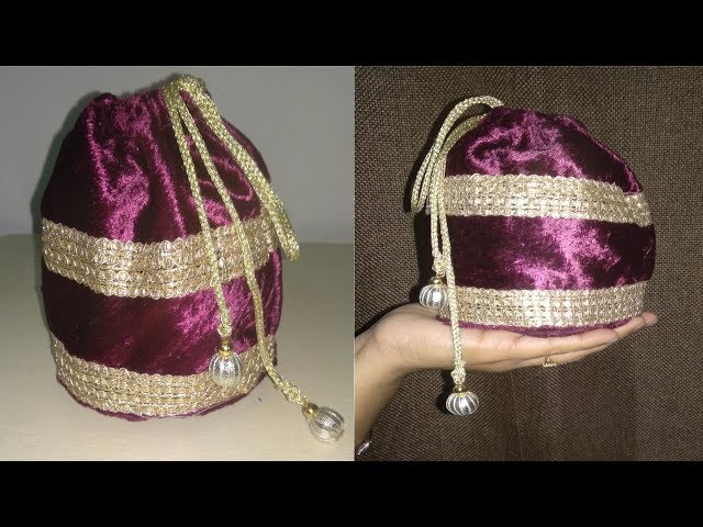 White pearl work potli bag – Crafty Clutchz - The Handmade Store