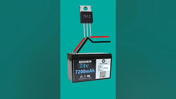 battery 24v to 12v converter  //24v to 12v converter circuit diagram #shortvideo