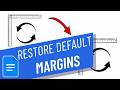 How To Restore Default Margins In Google Docs