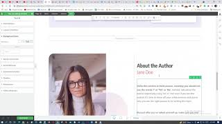 Easiest way to add author bio on a wordpress website