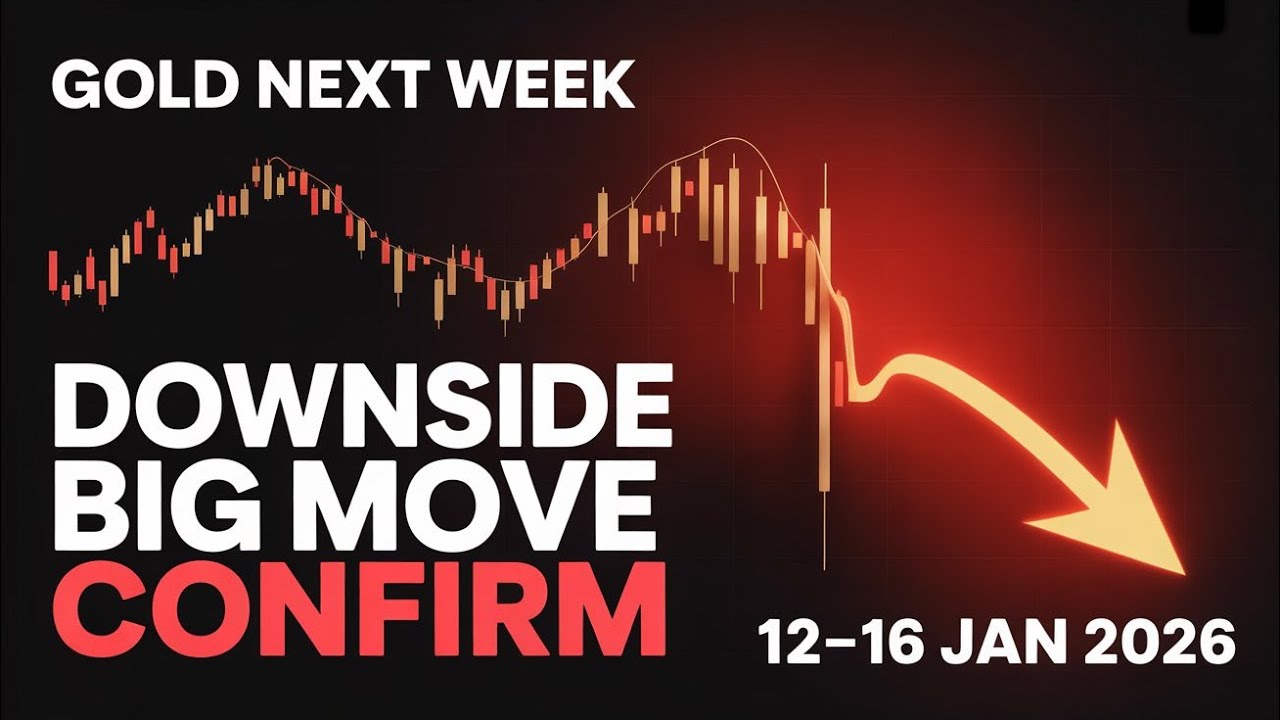 Gold Next Week | Downside Big Move Confirm | XAUUSD Analysis