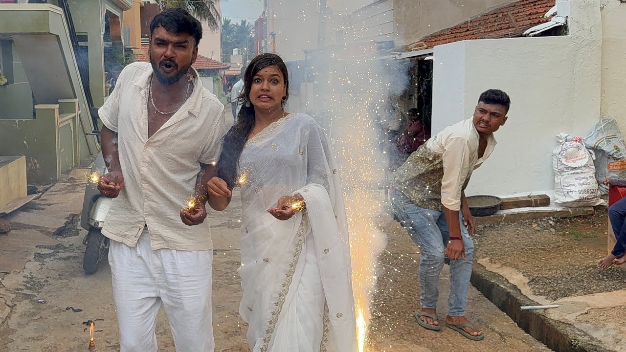 ದೀಪಾವಳಿ🪔, ಪಟಾಕಿ ಹುಷಾರ್ ಆಗಿ ಹೊಡೆಯಿರಿ😩