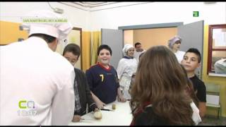 comida hecha por profesionales en colegio blimea