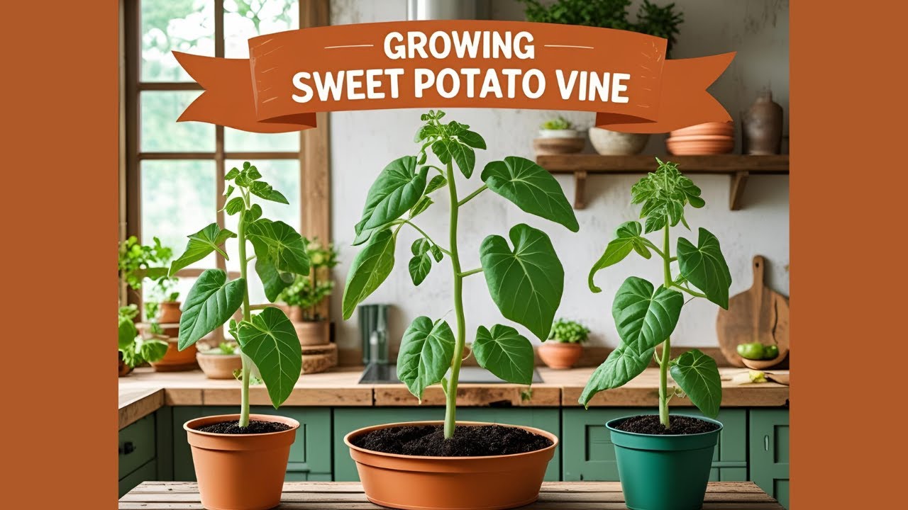 How to grow Sweet potato vine | Shakar qandi | Brilliant House Plant