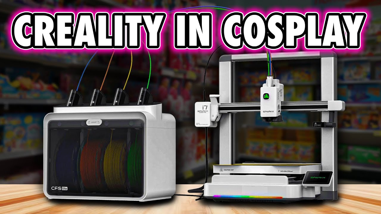 СОЗДАНО ПРИ ПОДДЕРЖКЕ CREALITY!!! - Обзор SparkX i7
