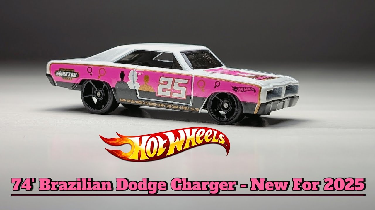 Hotwheels 74' Brazilian Dodge Charger - New for 2025 - YouTube