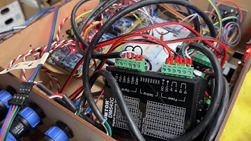 Arduino用DMX加I²C架構控制多台步進電機-Part 6