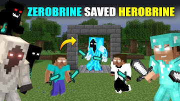 ZEROBRINE NEW BLACK POWERS 😱 ENTITY 606 ATTACK ON HEROBRINE FRIEND MAGICIAN HOUSE | NULL TRAPPED