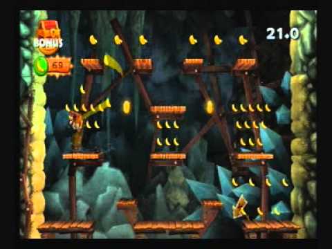 Let's Play Donkey Kong Country Returns (Blind 100%...