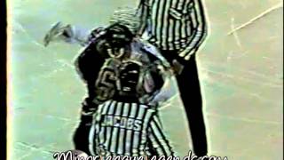 Jan 29, 1991 Al Tuer Vs David Mackey San Diego Gulls Vs Milwaukee Admirals Ihl Rd1