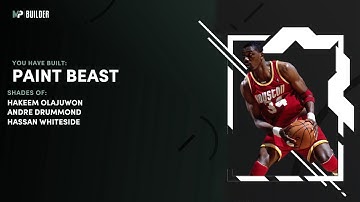 NBA 2K21 NEXT GEN HAKEEM OLAJUWON BUILD DOMINATES INSIDE - 51 BADGES - SHOOT POST UP FINISH & DEFEND