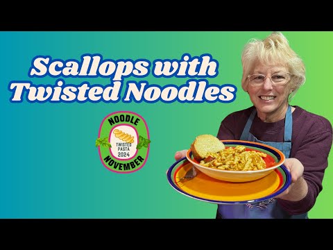 How to make Scallops wTwisted Noodles #noodlenovember2024