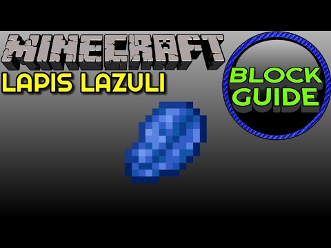 Lapis Lazuli Recipes Minecraft