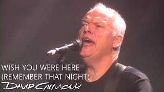 Chords for David Gilmour - Wish You Were Here (Remember That Night)