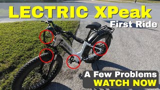 Lectric XPeak eBike First Review