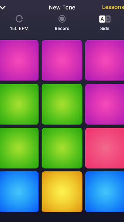 Easy drum beat on drum pad