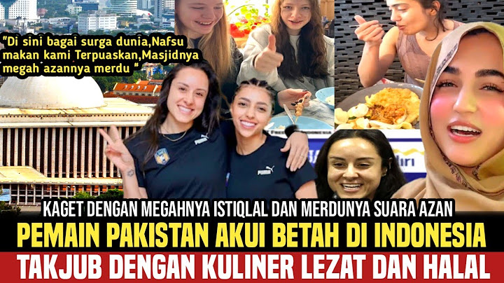 Pemain Timnas Pakistan Akui Gagal fokus latihan Karena Lezatnya kuliner dan Ramahnya Indonesia ❗