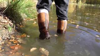 how to clean ugg boots that got wet