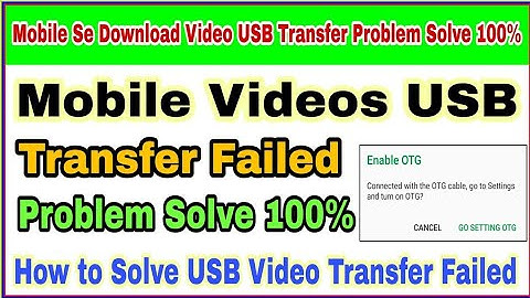 How to transfer video from android phone to usb || Problem solve 100% || technical tricks and tips