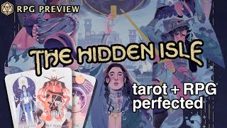 The Hidden Isle shuffles the RPG experience in a magical way -  tarot RPG Kickstarter Preview