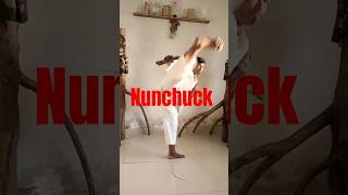 Karate skills#nunchuck tutorial#viral short video