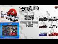 2026 Hot Wheels Streets of Japan 6-Pack | Silver Series | Mazda RX-7, Nissan Patrol, Pajero, Civic
