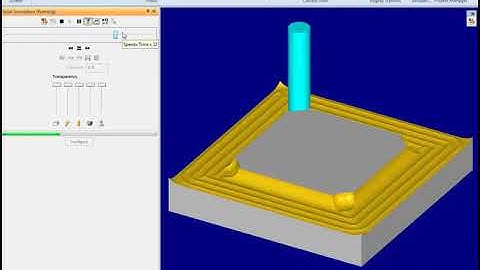 Alphacam Milling CNC CAD/CAM Basic Pocket Tutorial #2