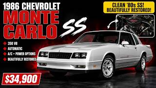 1986 Chevrolet Monte Carlo SS 350 | Everything Works Perfectly