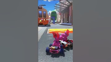 THE BIGGEST CRASH IN MARIO KART!!! #shorts