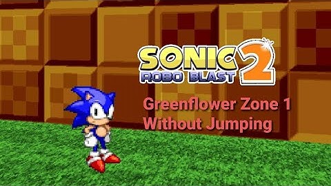 SRB2 v2.2.8 (Android) Greenflower Zone 1 Without Jumping