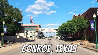 Drive Texas: Conroe! No talking drive through a Texas town.