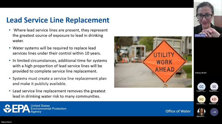 NCTCOG Webinar: Lead and Copper Rule Improvements- Strategies to Strengthen Drinking Water