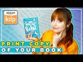 How To Order A Print Copy Of Your Book Without Publishing It | Amazon KDP Tutorial