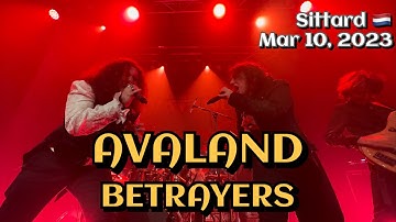 Avaland - Betrayers @Poppodium Volt, Sittard, NL 🇳🇱 March 10, 2023 LIVE HDR 4K
