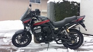 ダエグZRX1200のスクリーンをゼログラビティに変更してみた。 - YouTube