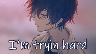 Nightcore - Try Hard - (Lyrics)