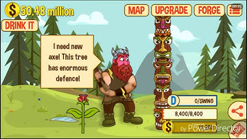 Axe clicker funny Oswald at the protection totem #2 (extend)