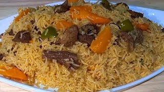 Delicious Rice With A Few Ingredients, Simple And Fast