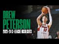 Drew peterson 202324 gleague highlights  welcome to boston 