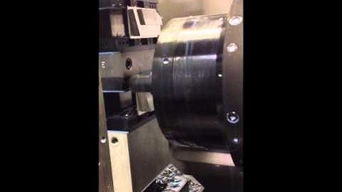 Aggressive machining holding on .060" with Mitee-Bite TalonGrip™ Vise Jaws!