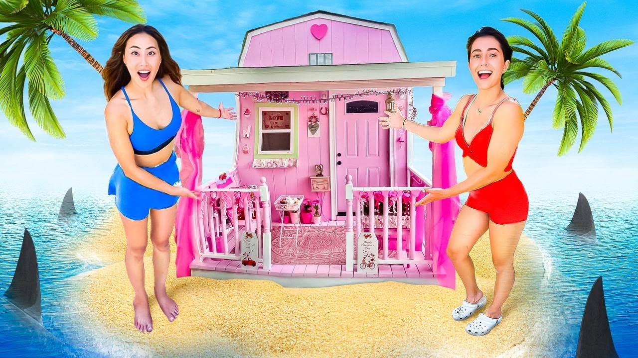 Я построила девичник на необитаемом острове!!