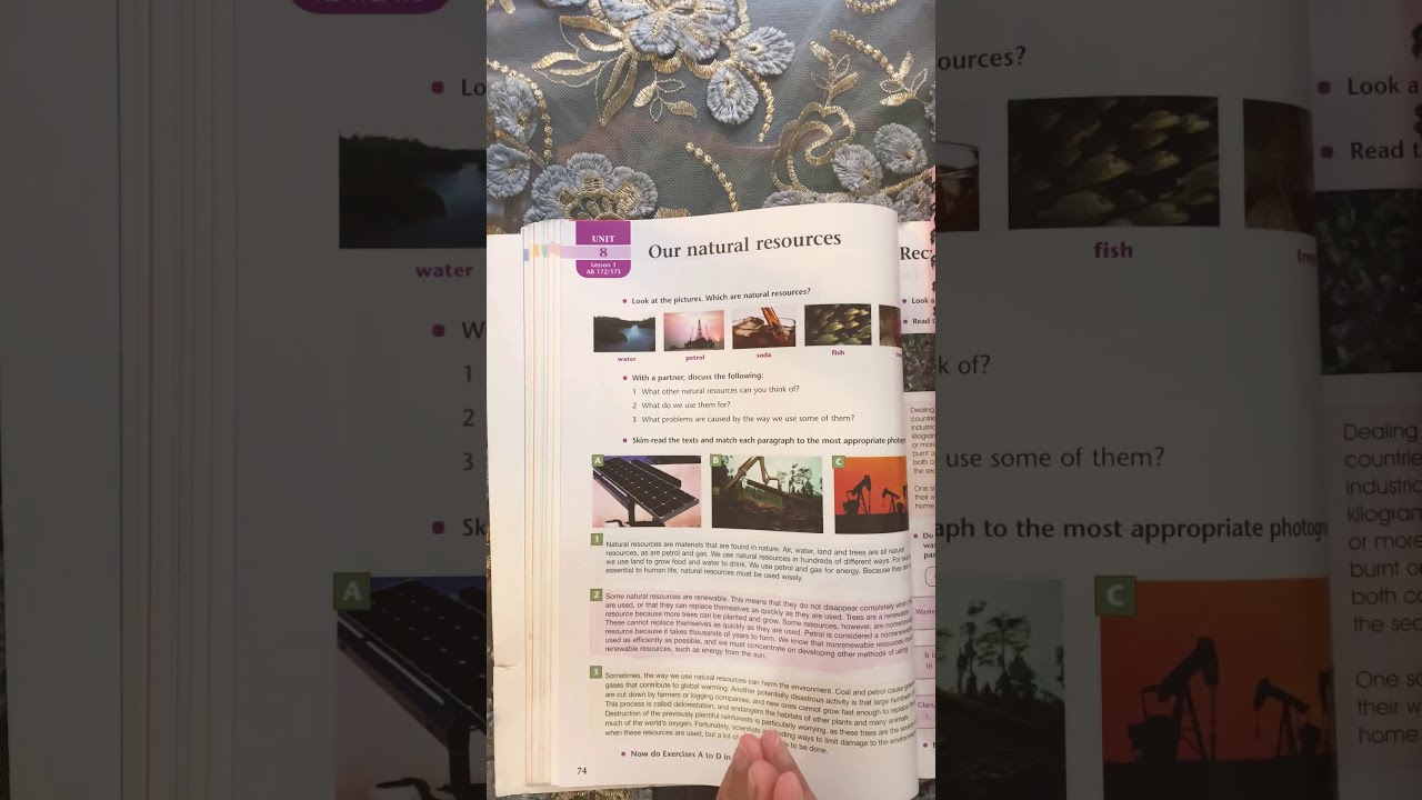 U8/L1 Our natural resources