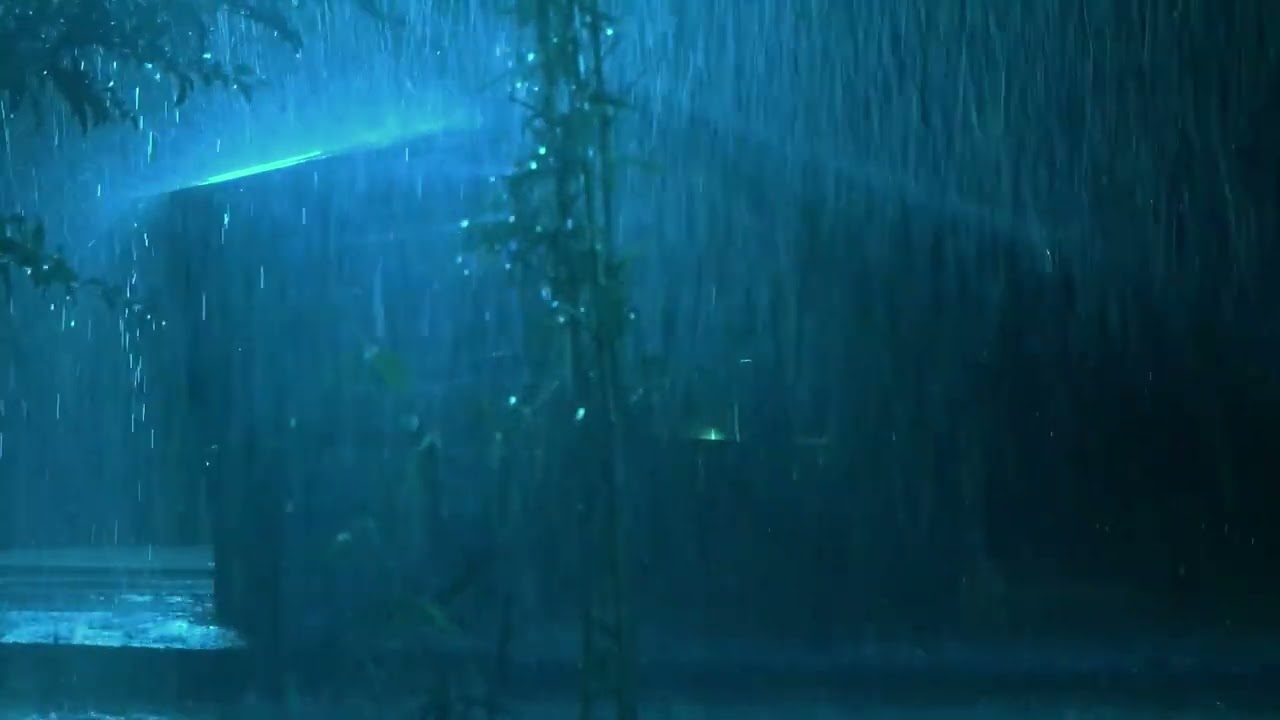 Pioggia sul Tetto – Addio Stress e Ansia | Suoni di Pioggia e Tuoni per Addormentarsi Subito