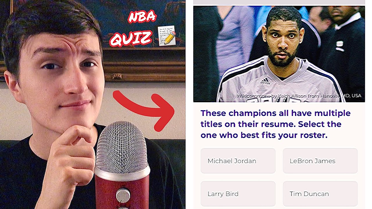 Let’s Take A NBA Quiz ( ASMR )