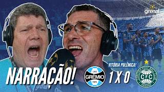 GOL DE GRÊMIO 1 X 0 CORITIBA | NARRAÇÃO DE PC CARVALHO | BRASILEIRÃO | 26/04/2026 | RÁDIO GRENAL