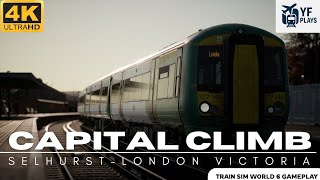 Train Sim World 6 | Capital Climb | Southern 377 | Selhurst–London Victoria (No Commentary)